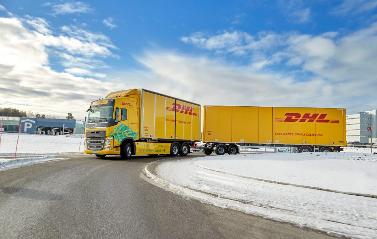 Η DHL Freight και η Volvo Trucks συνεργάστηκαν για το καλό του περιβάλλοντος