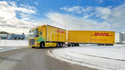 Η DHL Freight και η Volvo Trucks συνεργάστηκαν για το καλό του περιβάλλοντος