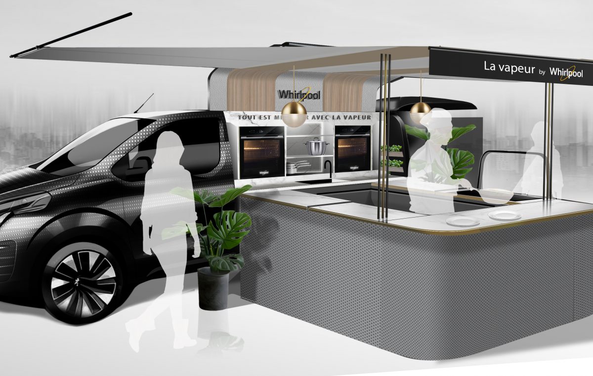 Whirlpool Experience Tour: To food truck που σχεδίασε η WHIRLPOOL και το PEUGEOT Design Lab!