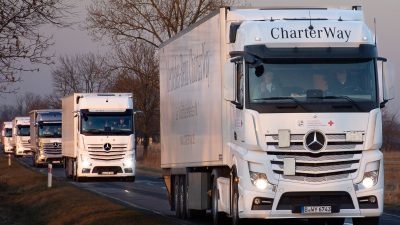 H Daimler Truck υποστηρίζει τον ουκρανικό πληθυσμό