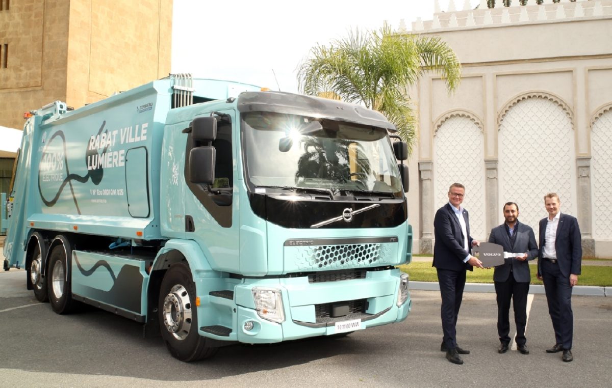 Volvo FE Electric:  Σε ρόλο σκουπιδιάρικου στο Μαρόκο
