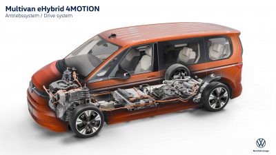 Volkswagen Multivan & California eHybrid 4MOTION: Νέα εποχή στην υβριδική τετρακίνηση