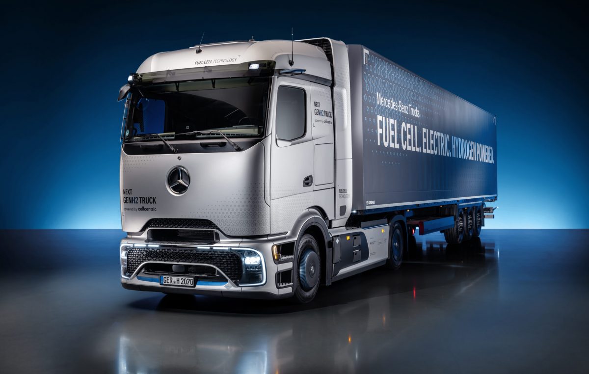 Mercedes-Benz NextGenH2 Truck: Φουλάρει με υδρογόνο